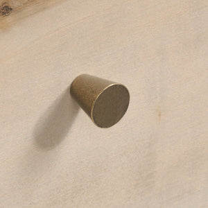 English Elm Night Stand, Compact Brown Nightstand With Open Shelf And Drawer For Small Spaces And Dorm Rooms B356P402699