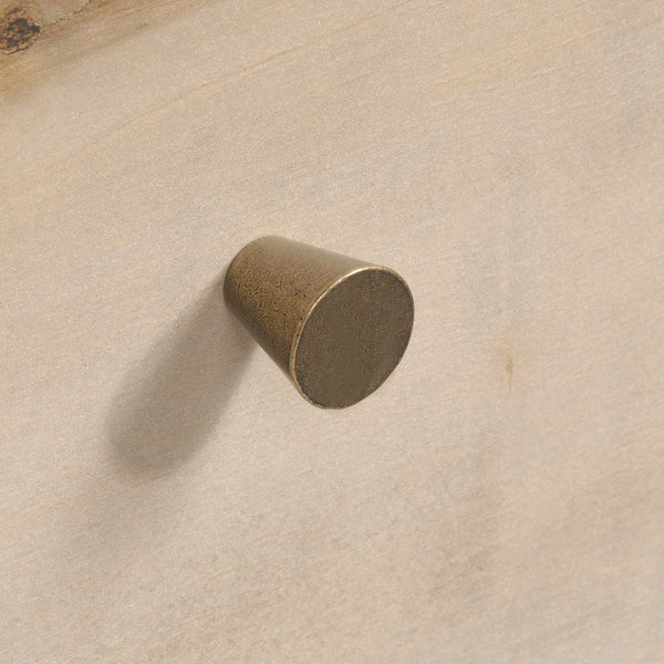 English Elm Night Stand, Compact Brown Nightstand With Open Shelf And Drawer For Small Spaces And Dorm Rooms B356P402699