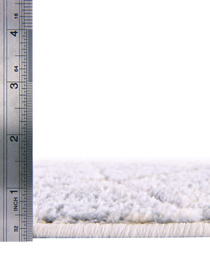 Unique Loom Arlo AJ Machine Made Geometric Rug Sandy Beige, Gray/Ivory 9' 10" x 9' 10"