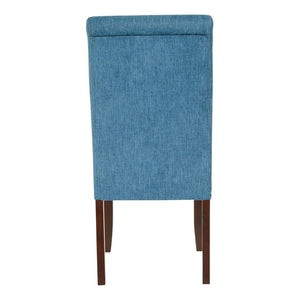 OSP Home Furnishings Parsons Dining Chair Navy Fabric