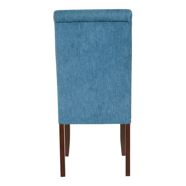 OSP Home Furnishings Parsons Dining Chair Navy Fabric