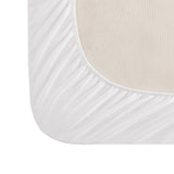 Serta Waterproof Casual Heated Mattress Pad ST55-0119 White