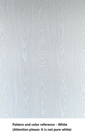 English Elm 90 Cm Modular Corner Bookcase Set Two Units White Oak Finish Home Office Display W2899S00013