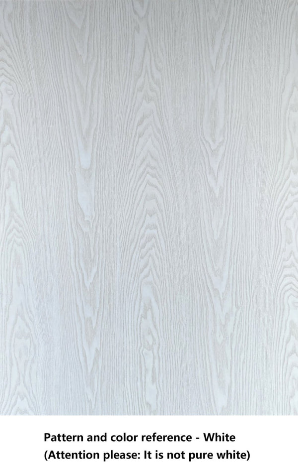 English Elm 90 Cm Modular Corner Bookcase Set Two Units White Oak Finish Home Office Display W2899S00013