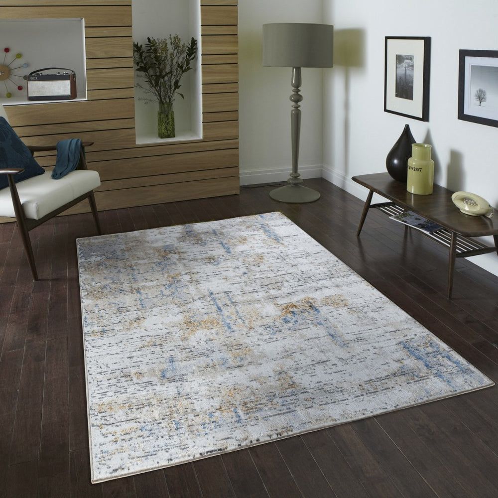 English Elm Textures Elegant 7 Ft. 10 In. X 9 Ft. 10 In. Area Rug - Soft, Durable, Stain Resistant, Kid & Pet Friendly! B186P181128-GIGA