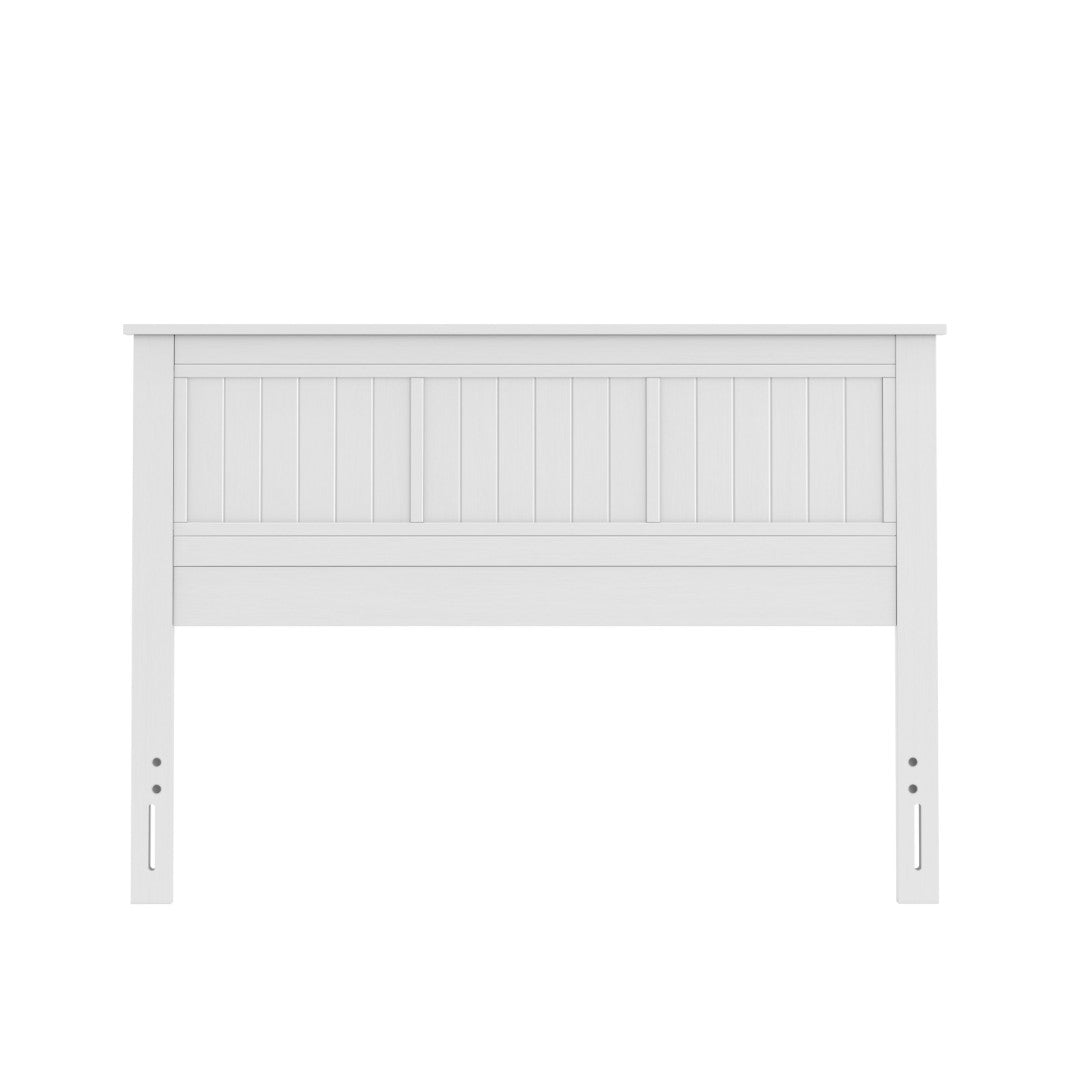 English Elm Wilton Window Pane Wood Panel Headboard - Thumbnail 2