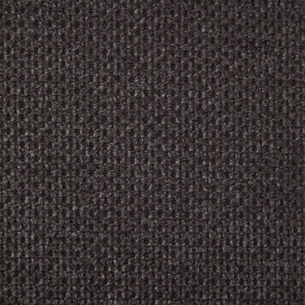 English Elm Wooden Modern Fabric Dining Chairs Set of 2 with Hollow-Out Back, Copper Nail Detail, Curved Legs Black W1143P372911