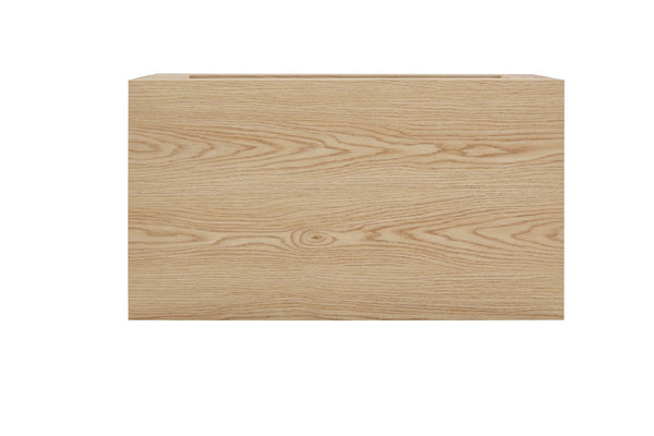English Elm Modern Two Tier Rectangular Coffee Table with Open Shelf Mdf Living Room Storage W3875P389552