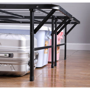 English Elm Andell Heavy Gauge Steel Cal King Platform Bed with 16 Inch Underbed Storage B062P334274