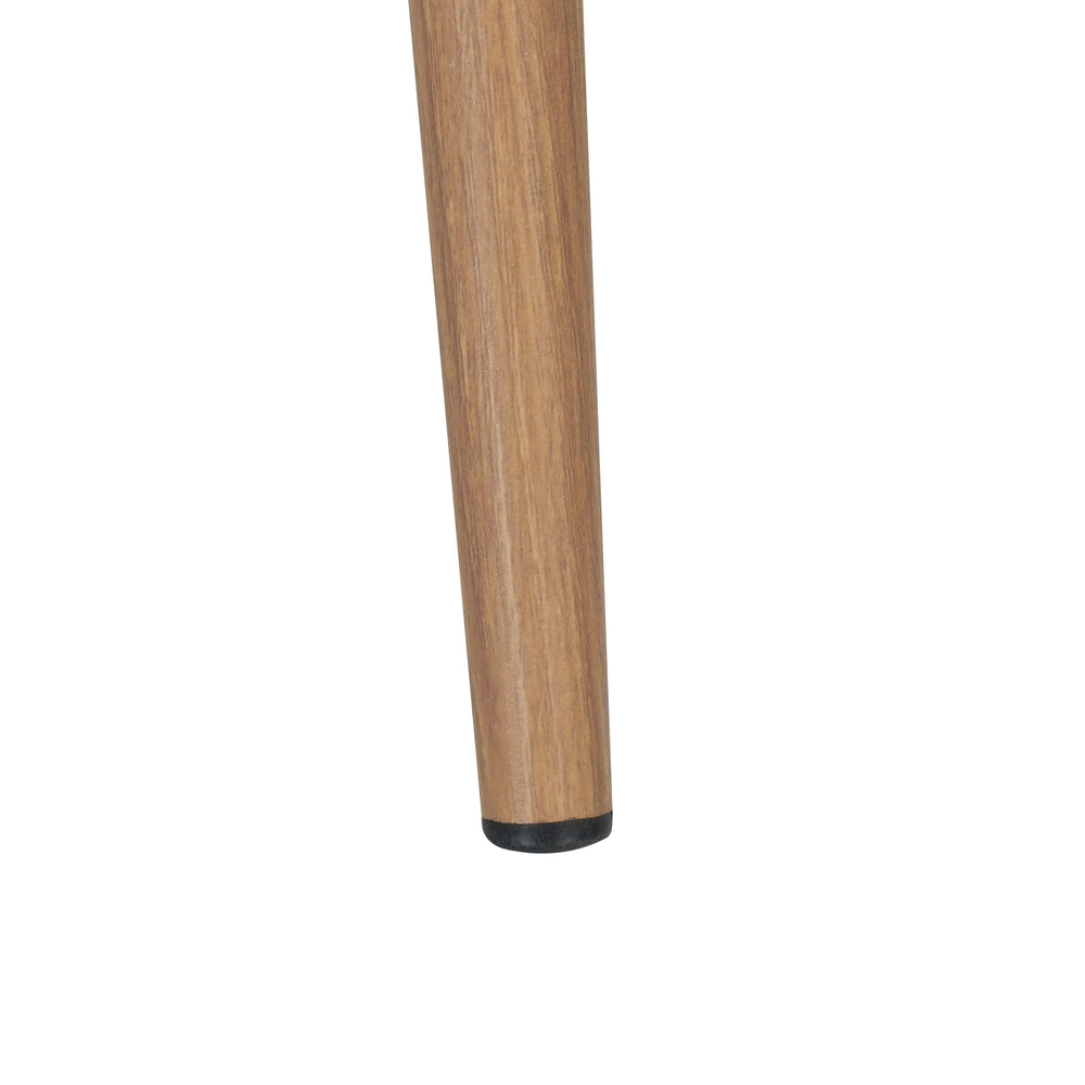 English Elm Christopher Knight Home® - Outdoor Scallop-Back Barstools Set Of 2 - 30.25" Seat Height, Maple Finish, Durable Aluminum Frame N772P245120W