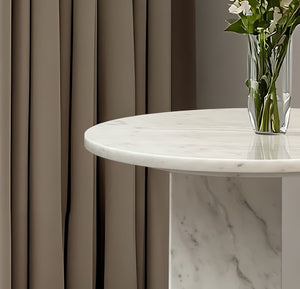 English Elm White Natural Marble Coffee Table Set - Elegant, Durable & Versatile Accent Tables For Living Rooms W1696P262762-GIGA