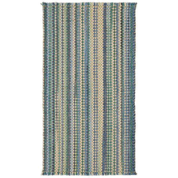 Capel Rugs Hampton Coastal Charm Area Rug - Embrace Rustic Elegance With Crisp Basket Weave Texture For Your Home Seaglass Blue 34% Wool,33% Nylon,33% Polyester 0404rs00240036425
