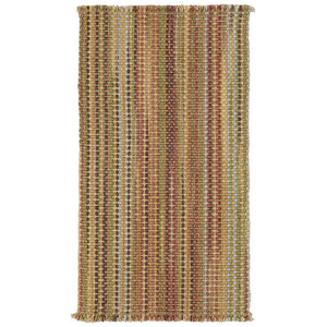 Capel Rugs Hampton Coastal Charm Area Rug - Embrace Rustic Elegance With Crisp Basket Weave Texture For Your Home Madras, Gold 34% Wool,33% Nylon,33% Polyester 0404rs00240800910