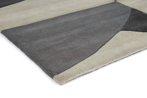 Brink & Campman Harlequin Bodega White/Grey 8'2" x 11'6"