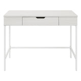 OSP Home Furnishings Contempo Sit-To-Stand Desk White Oak