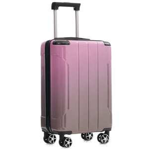English Elm Luggage 3 Piece Polycarbonate Hardshell Set with Tsa Lock and Spinner Wheels N730P298383P