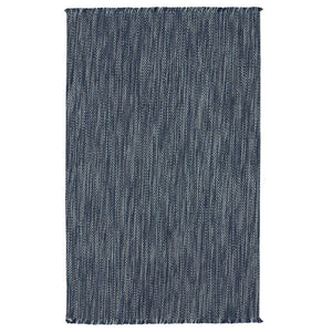 Capel Rugs Seagrove Coastal-inspired Flat Woven Rug - Versatile Olefin Design For Indoor And Outdoor Spaces Wedgewood 100% Polypropylene 0411rs03000500445