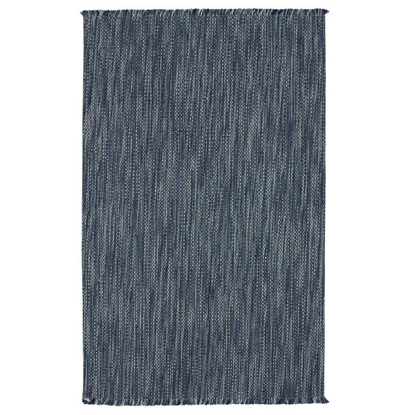 Capel Rugs Seagrove Coastal-inspired Flat Woven Rug - Versatile Olefin Design For Indoor And Outdoor Spaces Wedgewood 100% Polypropylene 0411rs03000500445