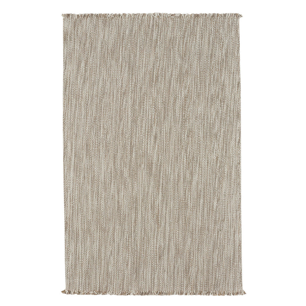Capel Rugs Seagrove Coastal-inspired Flat Woven Rug - Versatile Olefin Design For Indoor And Outdoor Spaces Oyster, Ivory 100% Polypropylene 0411rs00240036630