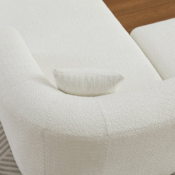 English Elm [video]109.4" Chenille Cloud Sectional with Chaise Plush Boneless Foam Living Room Sofa W3505S00054