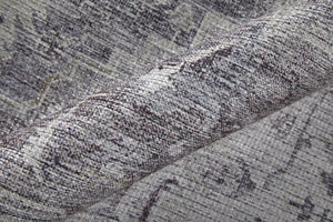 Feizy Rugs Percy Transitional Medallion Area Rug – Vintage-inspired, Durable, Machine Washable, Effortless Style Gray,Ivory Polyester,Cotton,Viscose Prc39pcfgryivyp00