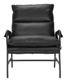 Halaus Accent Chair Black 110204 Zuo Modern