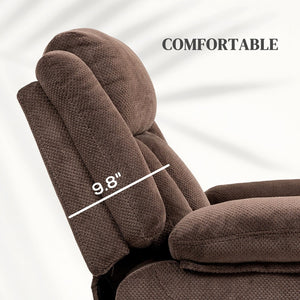 English Elm Power Lift Recliner Chair with Massage Heat Pu Leather and Usb Port for Living Room T3971P405213