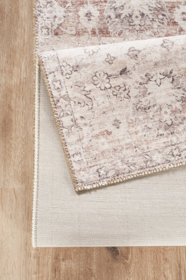 English Elm Majestic Traditional Runner Rug Polyester Pile Stain Resistant Hallway Accent B186P428841