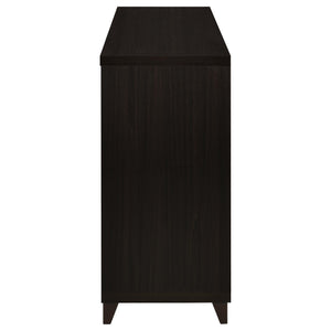 English Elm Nyler Cappuccino 3-Drawer Rectangular TV Console — Sleek 60" Media Stand, Euro-Glide Storage, 68" TV Support, Contemporary Style B062P340719