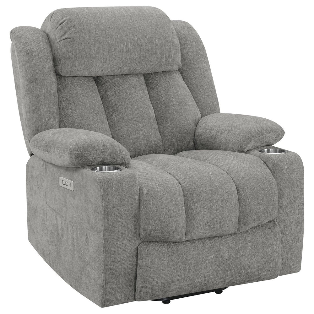 English Elm Beca Power Lift Recliner with Usb Port Tufted Polyester Upholstery for Living Room B062P466843