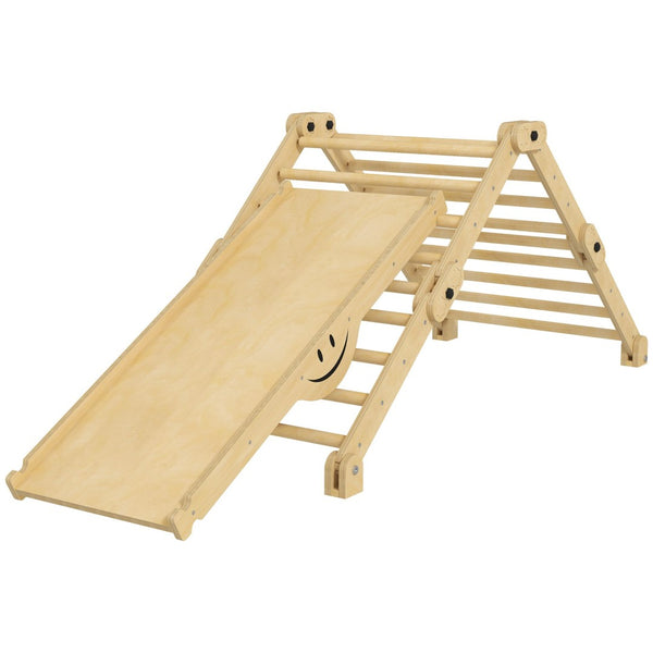 English Elm Qaba 63 Inch Hdpe Indoor Toddler Slide Attaches to Sofa or Bed Safe Fun W2225P249769