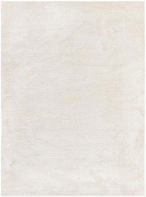 Unique Loom Finsbury Kate Machine Made Solid Rug Ivory, Beige 7' 0" x 10' 0"