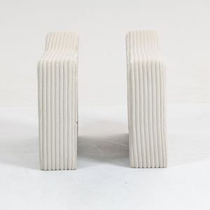 English Elm Modular Single Armrest Backrest For Sectional Sofa - Stylish Beige Comfort & Custom Fit Module W3098P257006