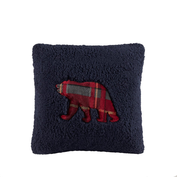 English Elm Full/Queen Alton Plush To Sherpa Down Alternative Comforter Set - Cozy, Reversible & Hypoallergenic B035100502