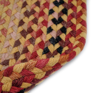 Capel Rugs Plymouth Vintage-inspired Double-braided Area Rug With New England Heritage And Heirloom Appeal Light Gold 95% Wool,5% Other Fibers 0440vs00270048100