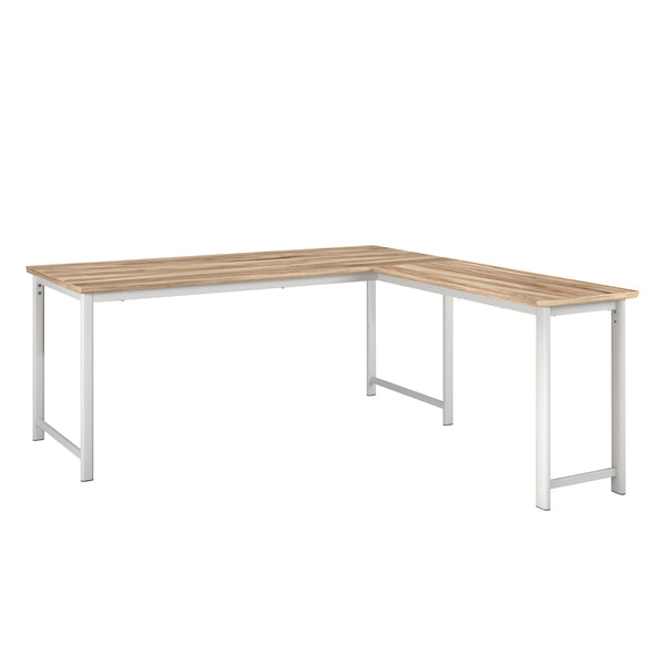 English Elm Desk, Modern Brown Finish With Durable Design For Home Office, Ergonomic Comfort & Versatile Use B356P402700