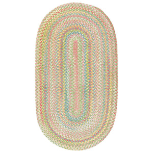 Capel Rugs Cutting Garden Buttercup - Fresh-picked Pastel Masterpiece For Spring Décor And Floral Arrangements Grass 95% Cotton,5% Polyester 0450vs00360060240