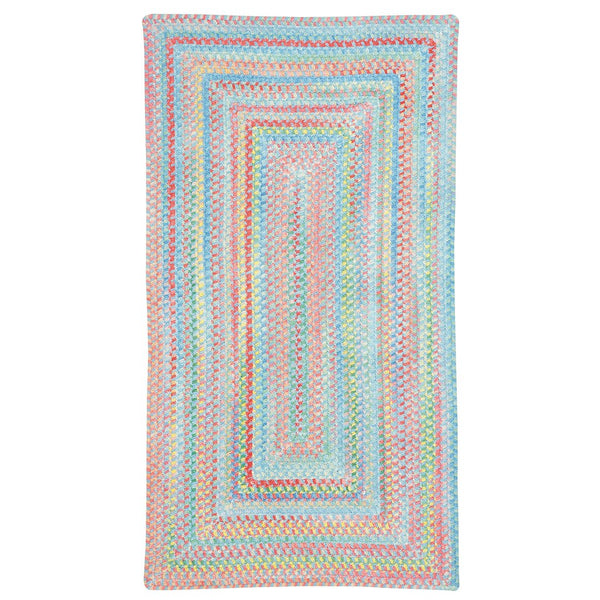 Capel Rugs Cutting Garden Buttercup - Fresh-picked Pastel Masterpiece For Spring Décor And Floral Arrangements Blue Bell 95% Cotton,5% Polyester 0450qs03000500440