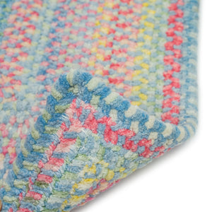 Capel Rugs Cutting Garden Buttercup - Fresh-picked Pastel Masterpiece For Spring Décor And Floral Arrangements Blue Bell 95% Cotton,5% Polyester 0450qs03000500440