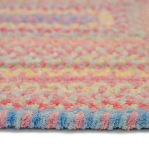Capel Rugs Cutting Garden Buttercup - Fresh-picked Pastel Masterpiece For Spring Décor And Floral Arrangements Tea Rose 95% Cotton,5% Polyester 0450qs03000500510
