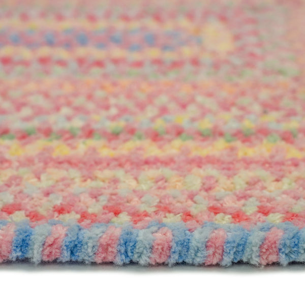 Capel Rugs Cutting Garden Buttercup - Fresh-picked Pastel Masterpiece For Spring Décor And Floral Arrangements Tea Rose 95% Cotton,5% Polyester 0450qs03000500510