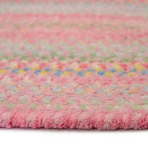 Capel Rugs Cutting Garden Buttercup - Fresh-picked Pastel Masterpiece For Spring Décor And Floral Arrangements Tea Rose 95% Cotton,5% Polyester 0450ns00240800510