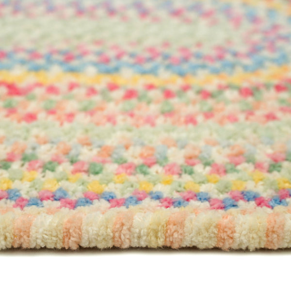 Capel Rugs Cutting Garden Buttercup - Fresh-picked Pastel Masterpiece For Spring Décor And Floral Arrangements Lily, Pink 95% Cotton,5% Polyester 0450cs0036610