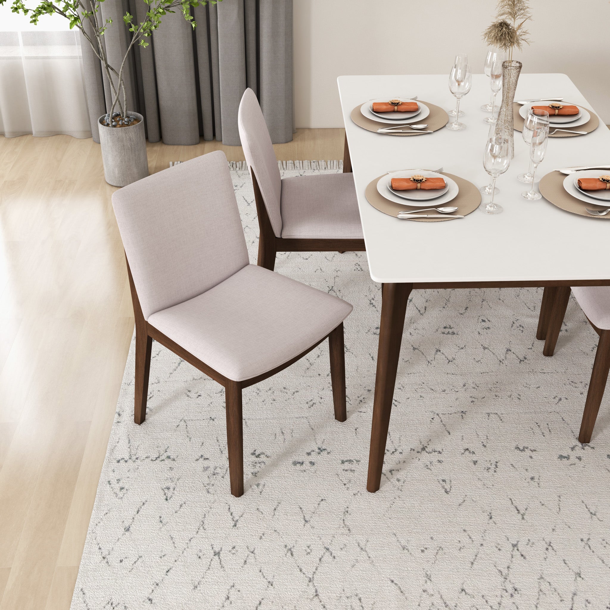 English Elm Laura Dining Chairs