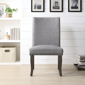 OSP Home Furnishings Hamilton Dining Chair  - Set of 2 Dove