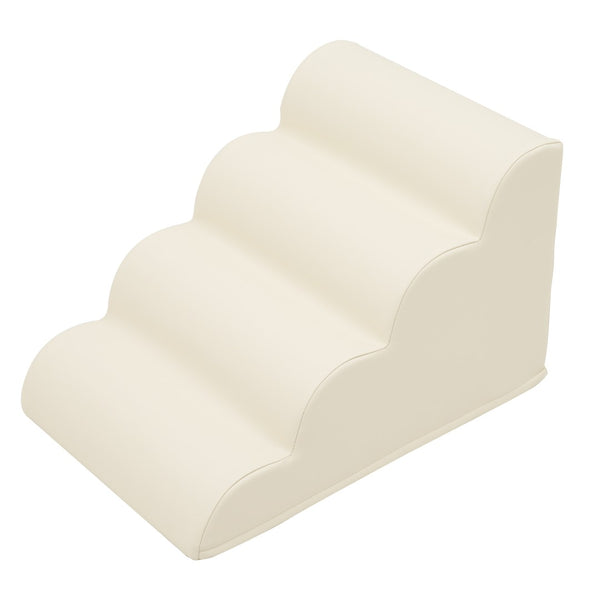 English Elm Soft High-density Foam Climbing Blocks 6-piece Toddler Play Set for Playroom Beige N710P414923K