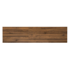 English Elm 70 Inch Walnut Media Console Low Profile Tv Stand with Soft Close Flip Doors N710P374711P