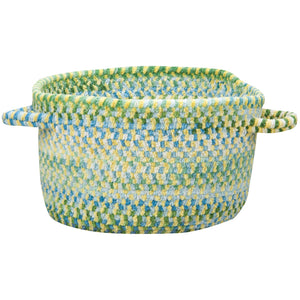 Capel Rugs Sailor Chenille Braided Design Mat - Refreshing Cotton Blend For Cool Summer Vibes And Style Parrot 95% Cotton,5% Polyester 0470bsk016100