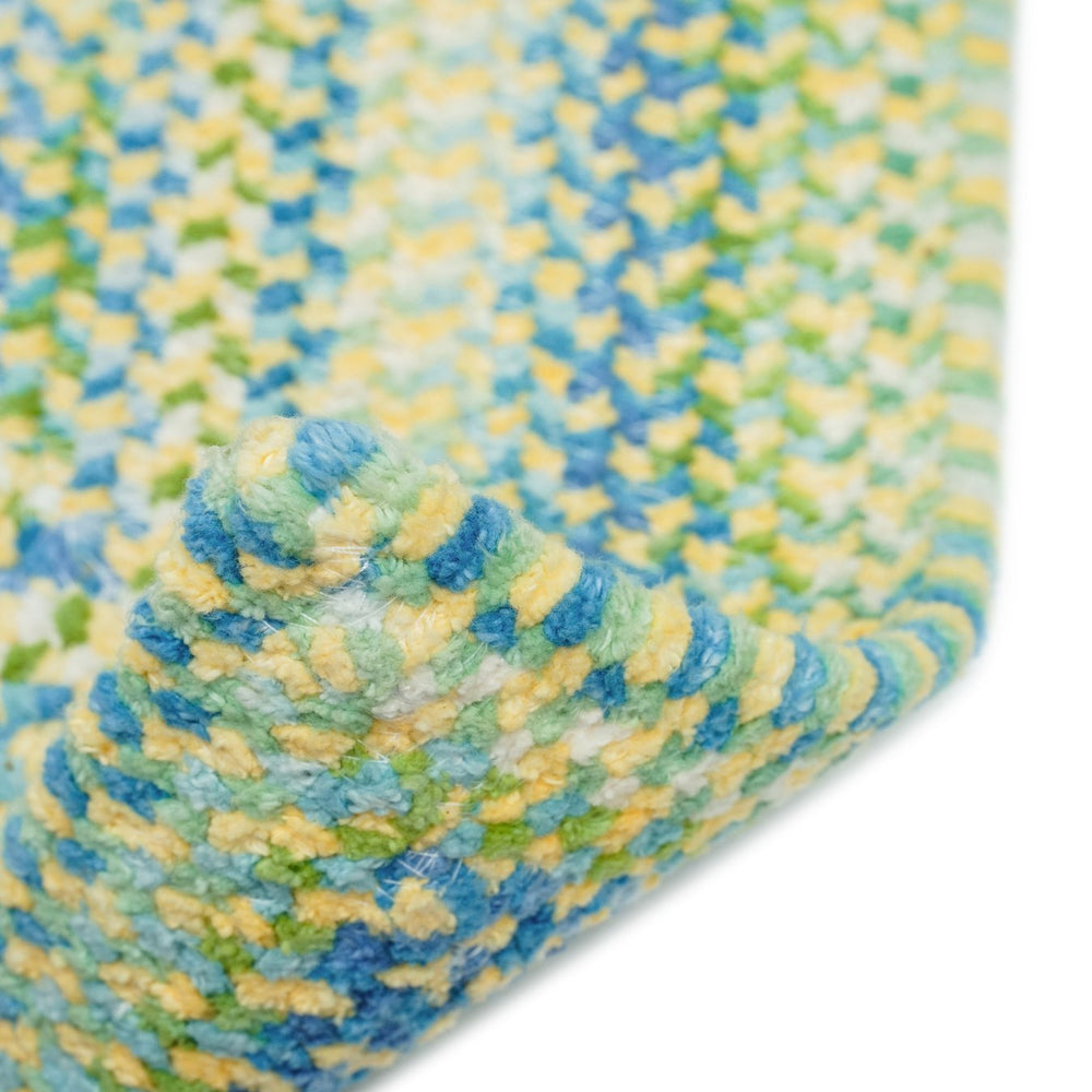 Capel Rugs Sailor Chenille Braided Design Mat - Refreshing Cotton Blend For Cool Summer Vibes And Style Parrot 95% Cotton,5% Polyester 0470qs00240036100