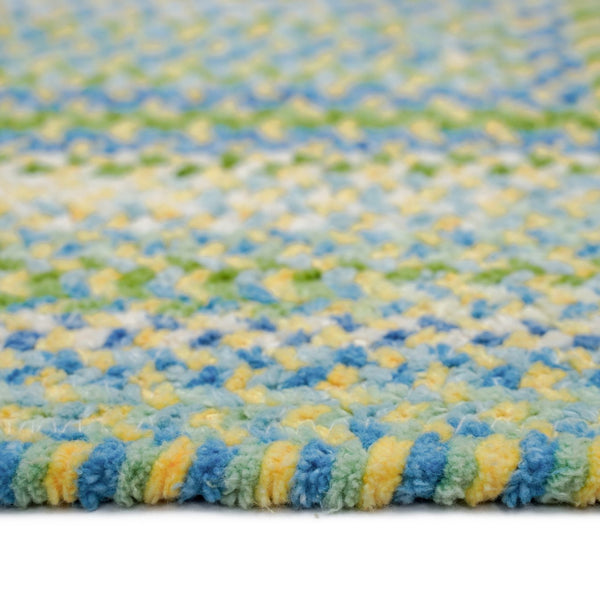 Capel Rugs Sailor Chenille Braided Design Mat - Refreshing Cotton Blend For Cool Summer Vibes And Style Parrot 95% Cotton,5% Polyester 0470qs00240036100
